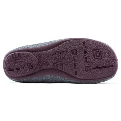 Slippers of house VULLADI COMODO W CENIZA_VINO