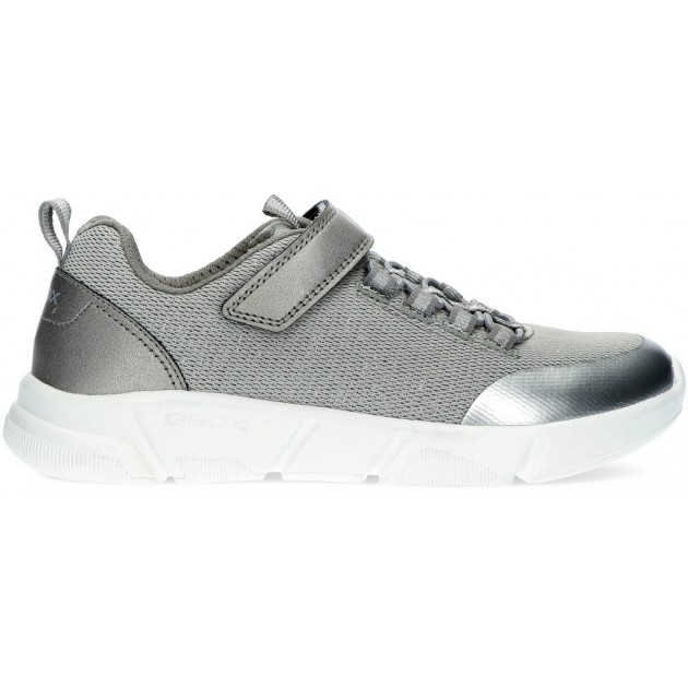 SHOES GEOX J ARIL J16DLB DK_SILVER SHOES GEOX J ARIL J16DLB DK_SILVER