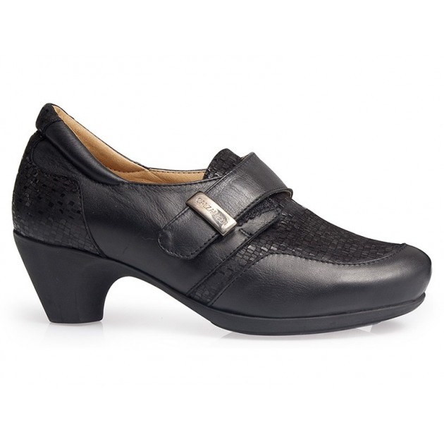 HEELED SHOES CALZAMEDI 0711 NEGRO HEELED SHOES CALZAMEDI 0711 NEGRO