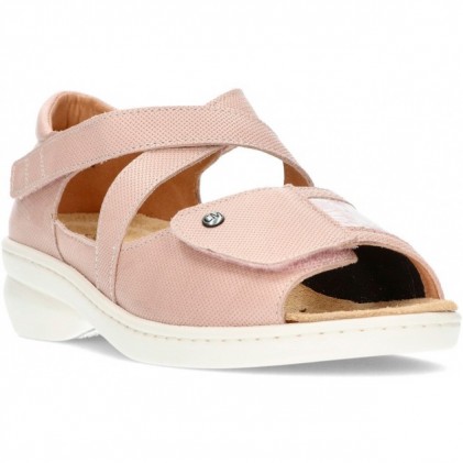 SANDALS CALZAMEDI SPECIAL WIDTH 0759-A ROSA