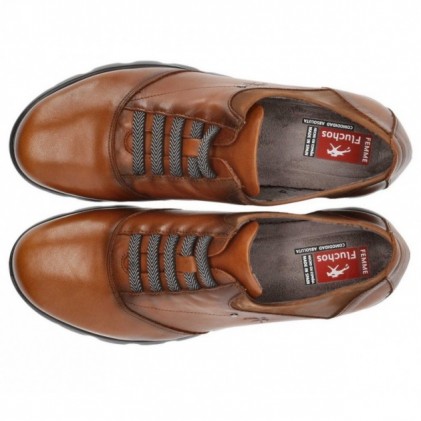 SHOES FLUCHOS F1181 HAVANA ESLA CUERO