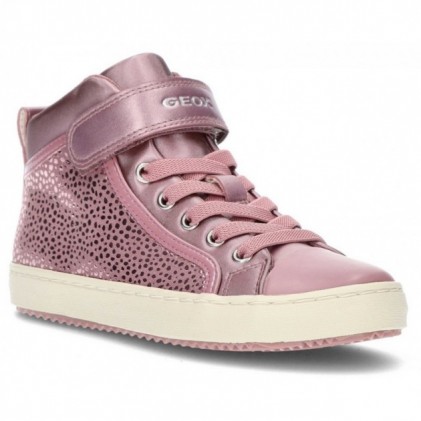 GEOX KALISPERA ankle boots DARK_ROSE