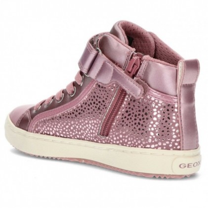 GEOX KALISPERA ankle boots DARK_ROSE
