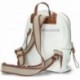 ROBERT PIETRI 6336 LEATHER BACKPACK BLANCO