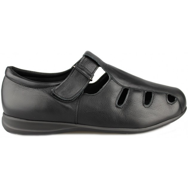 CALZAMEDI wide unisex sandal 15 NEGRO CALZAMEDI wide unisex sandal 15 NEGRO