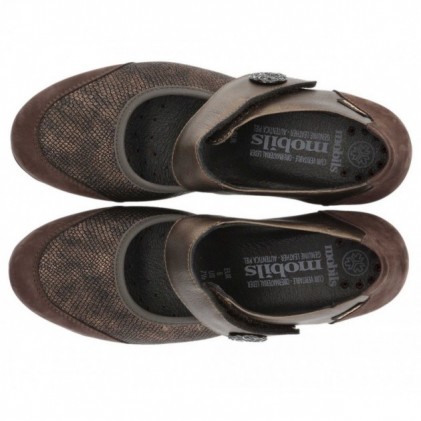 MEPHISTO BATHILDA MANOLETINS DARK_BROWN