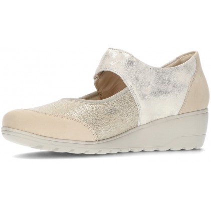 MEPHISTO BATHILDA MANOLETINS NUDE