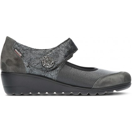 MEPHISTO BATHILDA MANOLETINS BLACK_CHARCOAL