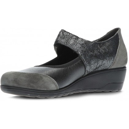 MEPHISTO BATHILDA MANOLETINS BLACK_CHARCOAL
