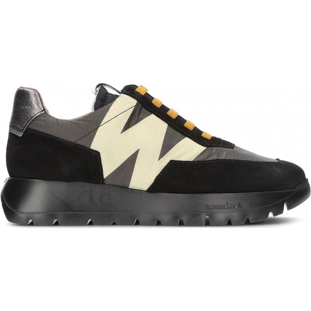 SNEAKERS WONDERS TREND NYLON A-2422 NEGRO SNEAKERS WONDERS TREND NYLON A-2422 NEGRO