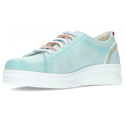 FLUCHES INDIAN SNEAKERS F1422 AQUA