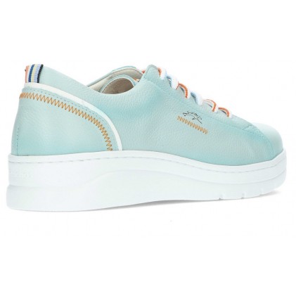 FLUCHES INDIAN SNEAKERS F1422 AQUA