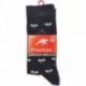 LONG FLOWERY SOCKS CA0009 NAVY