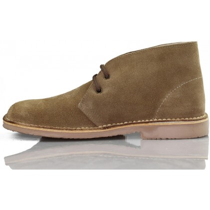 ARANCHA pisacacas safari unisex leather boot  BEIGE