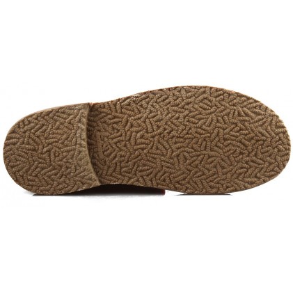 ARANCHA pisacacas safari unisex leather boot  ROJO