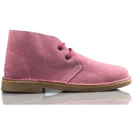 ARANCHA pisacacas safari unisex leather boot  ROSA