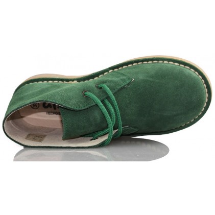 ARANCHA pisacacas safari unisex leather boot  VERDE