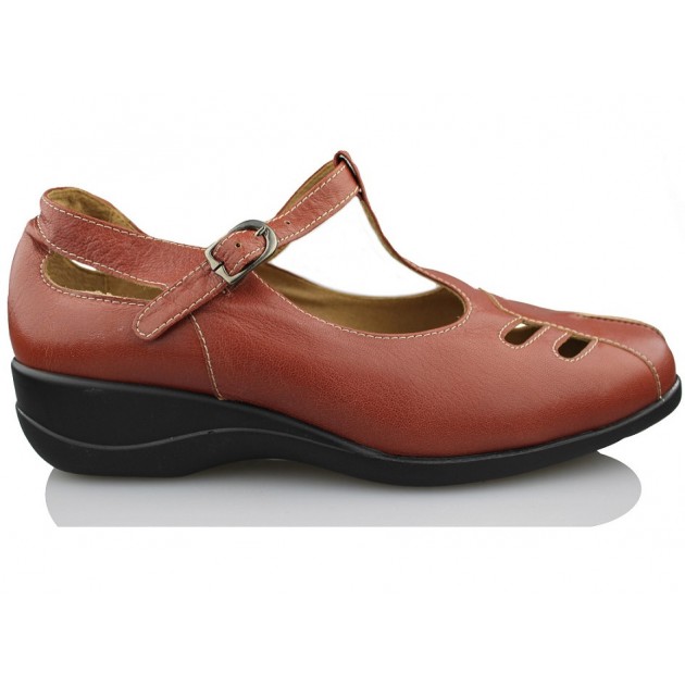 CALZAMEDI woman mercedita MARRON