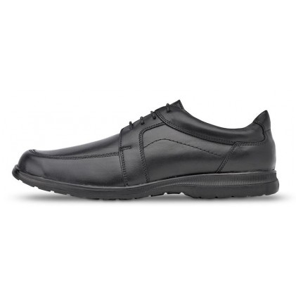 Comfortable Saguys work shoes for men  NEGRO