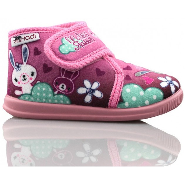 VULLADI ZAPATO BEBE DOMESTICO ROSA