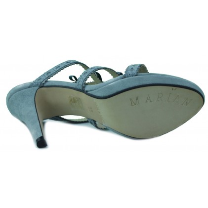 MARIAN SANDALIA TACON FIESTA  GRIS
