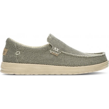 SCARPE INTRECCIATE DUDE MIKKA ARMY_GREEN