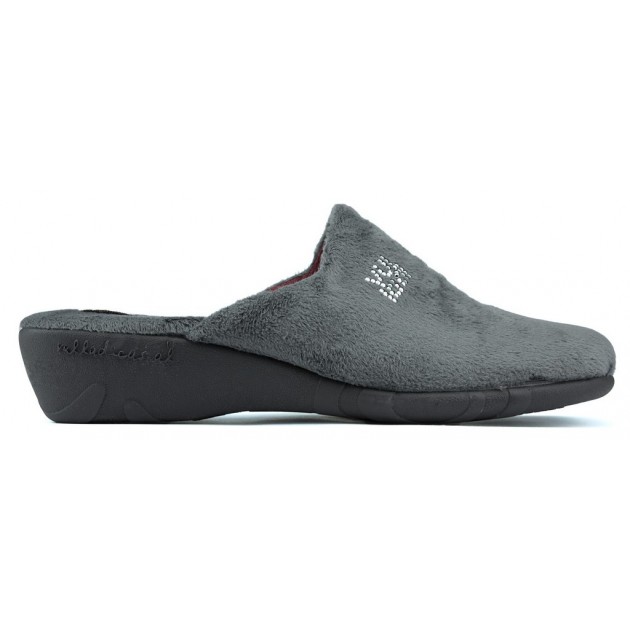 Pantofole da casa VULLADI ALASKA CUÑA GRIS Pantofole da casa VULLADI ALASKA CUÑA GRIS