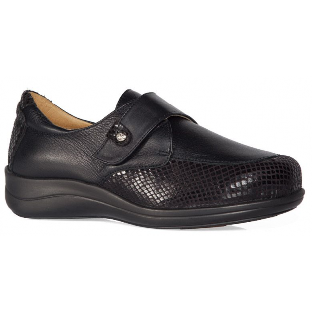 SCARPE CALZAMEDI TEXTURE STRETCH W 0644 NEGRO SCARPE CALZAMEDI TEXTURE STRETCH W 0644 NEGRO