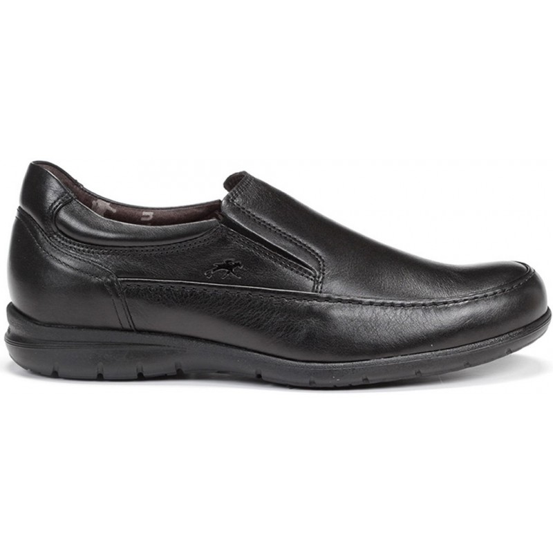 FLUCHOS 8499 LUCA AVE MOCASSINO UOMO NEGRO