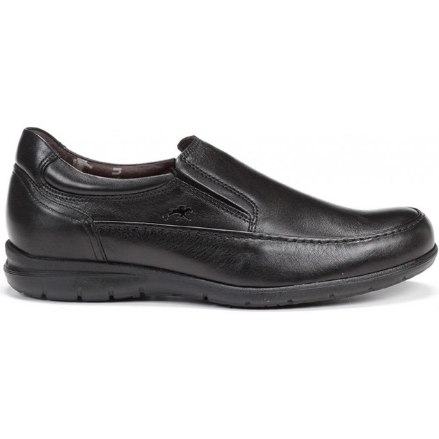 FLUCHOS 8499 LUCA AVE MOCASSINO UOMO NEGRO FLUCHOS 8499 LUCA AVE MOCASSINO UOMO NEGRO