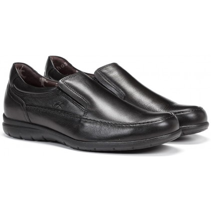 FLUCHOS 8499 LUCA AVE MOCASSINO UOMO NEGRO