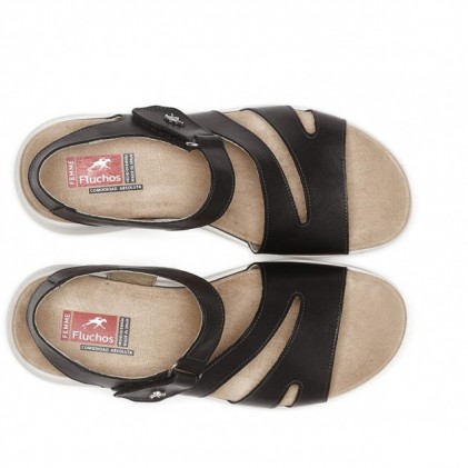 SANDALO FLUCHOS YAGON F1478 NEGRO