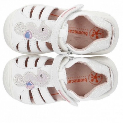 BIOMECANICA SANDALO CAVALLO NEONATO 222110 BLANCO