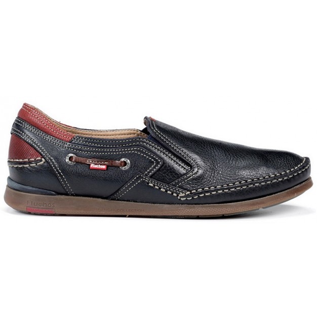 FLUCHOS 9883 TORNADO MARINER MOCASSINO UOMO MARINO_TERRACOTA FLUCHOS 9883 TORNADO MARINER MOCASSINO UOMO MARINO_TERRACOTA