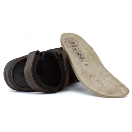 MEPHISTO VALDEN VELCRO MARRON