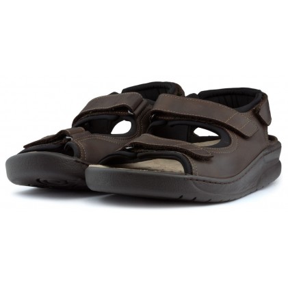 MEPHISTO VALDEN VELCRO MARRON