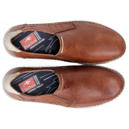 FLUCHOS F0794 TORNADO MAUI MOCASINO UOMO CUERO