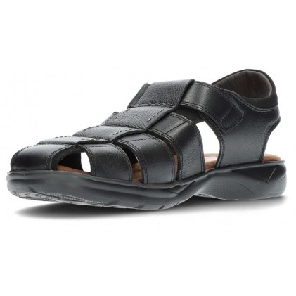 SANDALI DA UOMO FLUCHOS F0533 DOZER SALVATE NEGRO