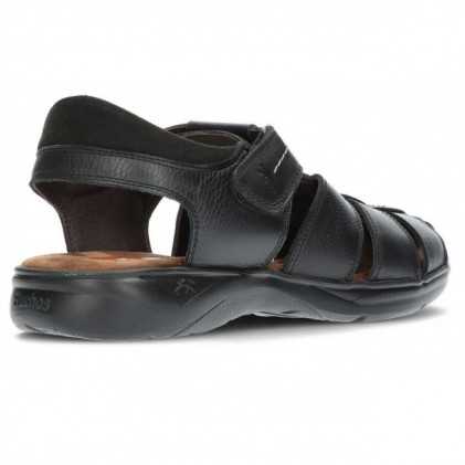 SANDALI DA UOMO FLUCHOS F0533 DOZER SALVATE NEGRO