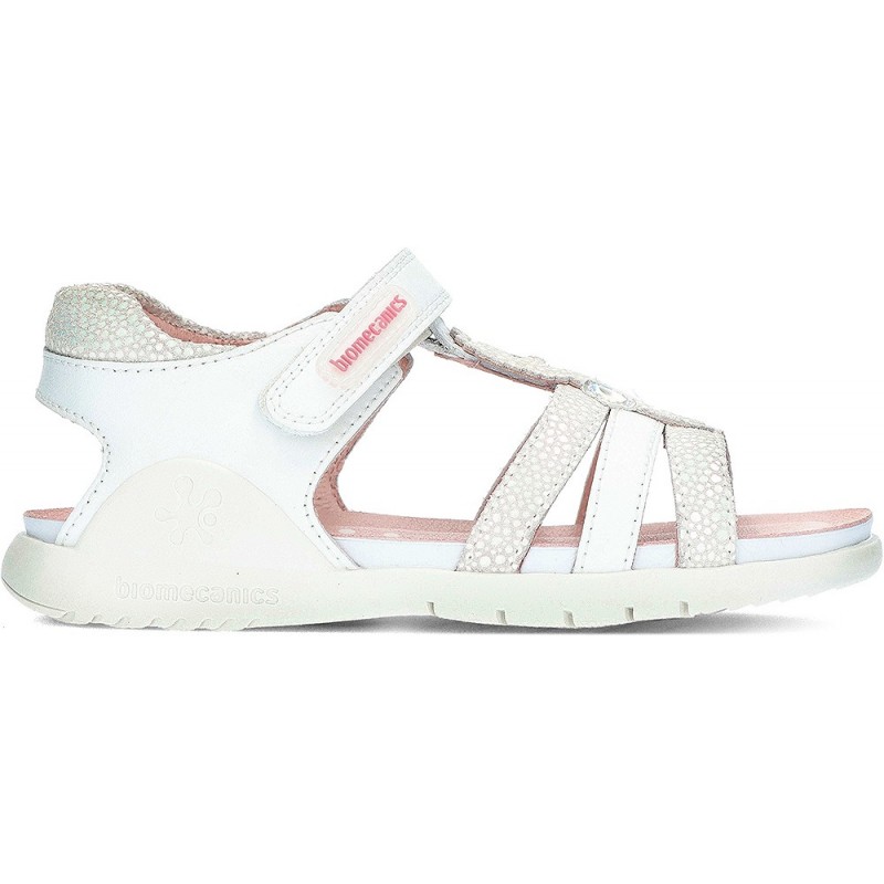 SANDALIA BIOMECANICA SAUVAGE CABALLITO 222208 WHITE
