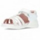 SANDALIA BIOMECANICA SAUVAGE CABALLITO 222208 WHITE
