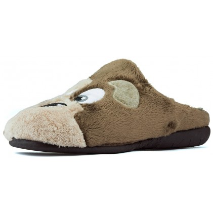 Pantofole da casa VULLADI MONTBLANC DOG MARRON