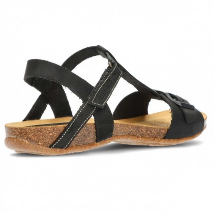 SANDALI INTERBIOS AFRODITE NEGRO