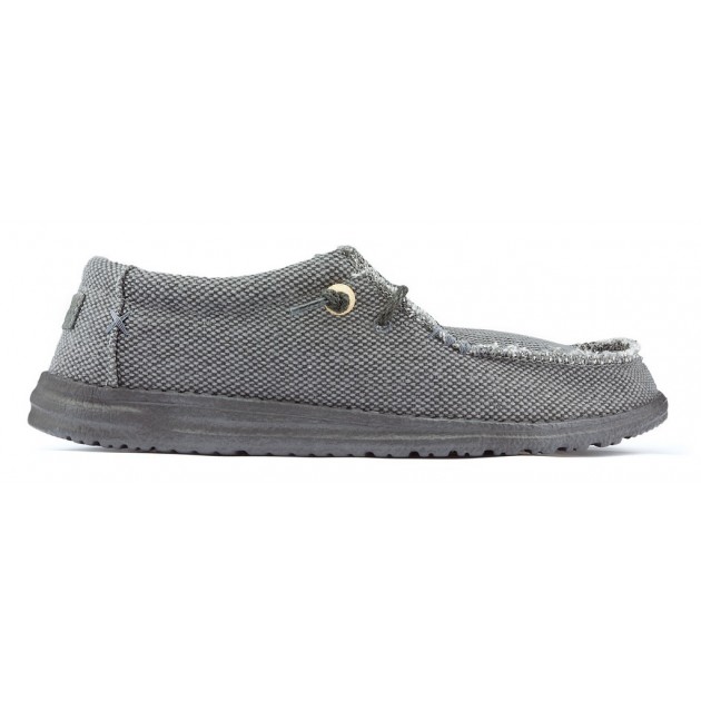 SCARPE DUDE WALLY BRAIDED M BLACK SCARPE DUDE WALLY BRAIDED M BLACK