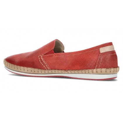 FLUCHOS 8674 LUXE SURF BAHAMAS MOCASSINO UOMO WHITE_RED