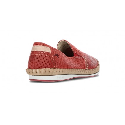 FLUCHOS 8674 LUXE SURF BAHAMAS MOCASSINO UOMO WHITE_RED