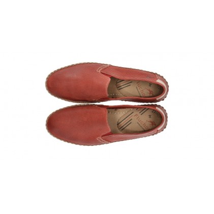FLUCHOS 8674 LUXE SURF BAHAMAS MOCASSINO UOMO WHITE_RED