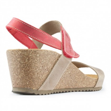 Sandali INTERBIOS Confortevole cuneo 2019 BEIGE