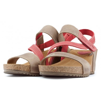 Sandali INTERBIOS Confortevole cuneo 2019 BEIGE
