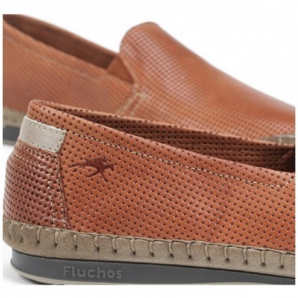 FLUCHOS 8674 LUXE SURF BAHAMAS MOCASSINO UOMO COTTO_TAUPE